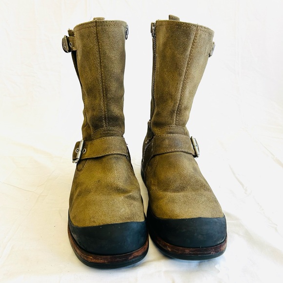 Vintage UGG Rugged Suede Engineer Boots - Picture 14 of 16